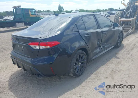 2025 Toyota Corolla Se from USA, damaged, VIN 5YFS4MCE0SP219691